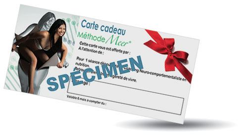 Carte cadeau coach minceur